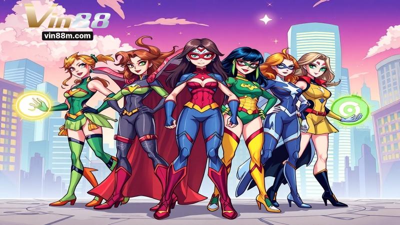 Hướng dẫn chơi Nổ hũ biệt đội mỹ nữ Vin88 Hướng dẫn chơi Nổ hũ biệt đội mỹ nữ Vin88