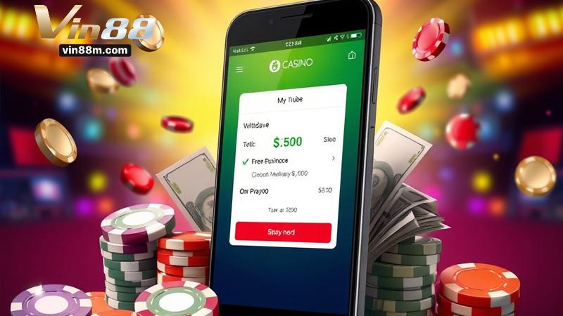 Các phương thức rút tiền phổ biến trên Vin88
