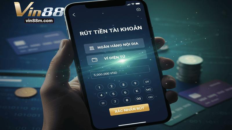 Giải đáp các vấn đề thường gặp khi rút tiền Vin88